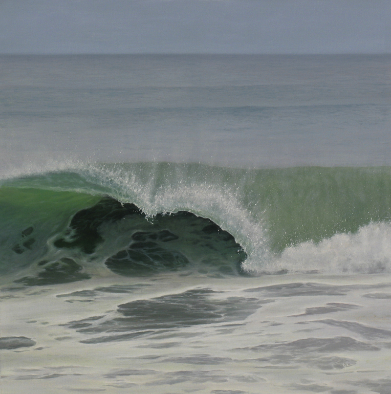 Green Wave 36 x 36