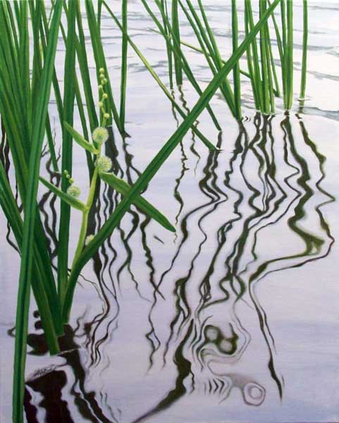 Still Water Abstract 16 x 20