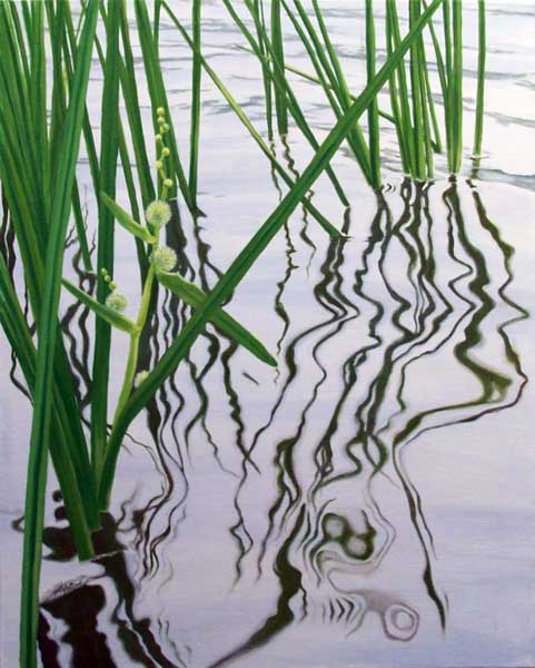 Still Water Abstract 16 x 20